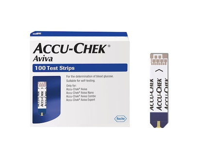 Bandelettes-test Accu-Chek® Aviva - 100 BAT