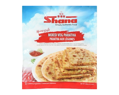 Shana Homestyle Mixed Veg Paratha - 400.0 G