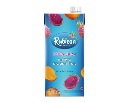 Rubicon Mélange de jus à 100 % à la mangue et au fruit du dragon - 1.0 L