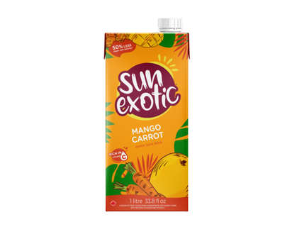Sun Exotic Mango Carrot Juice Drink - 1.0 L