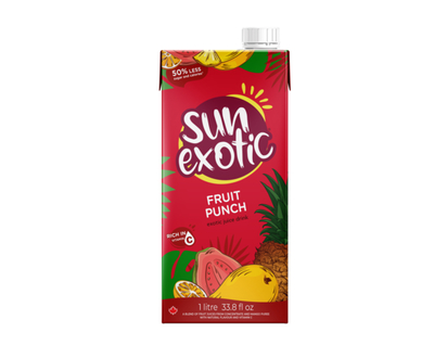 Sun Exotic Fruit Punch Juice Drink - 1.0 L
