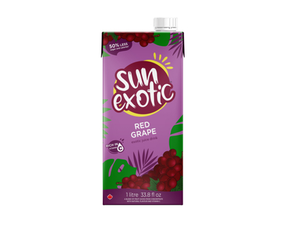 Sun Exotic Red Grape Juice Drink - 1.0 L