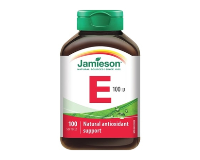 Jamieson Vitamin E 100 IU/67 mg AT - 100.0 EA