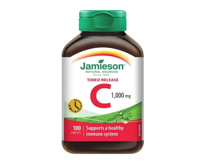 Jamieson Vitamin C 1,000 mg Timed Release Caplets - 100.0 EA