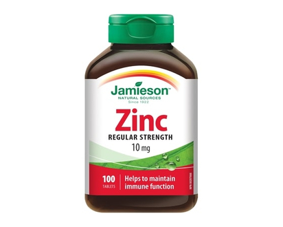 Jamieson Zinc 10 mg - 100.0 EA