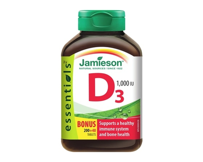 Jamieson Vitamin D 1,000 IU Tablets - 240.0 EA