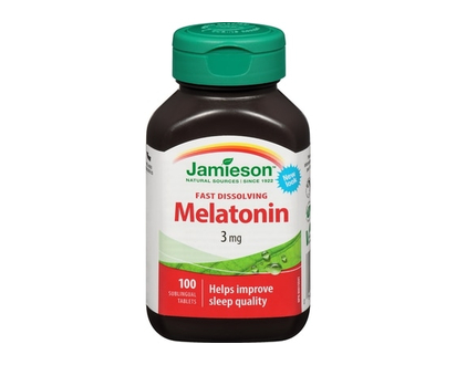 Jamieson Melatonin Fast Dissolving Tablets, 3 mg - 100.0 EA
