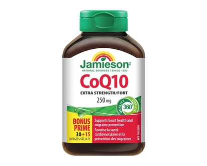 Jamieson CoQ10 250 mg - 45 CAP