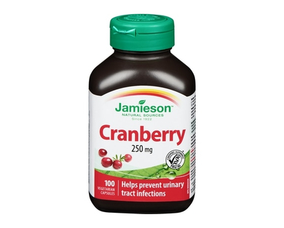 Jamieson Cranberry Capsules, 250 mg - 100.0 EA