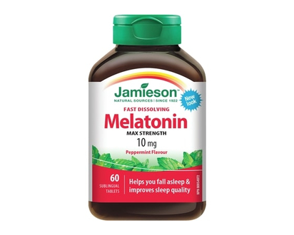 Jamieson Melatonin Fast Dissolving Peppermint Tablets - 60 TAB