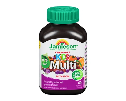 Jamieson Kids Chewable Multivitamin - 60.0 EA