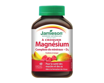 Jamieson Chewable Magnesium Mineral Complex - 60 TAB