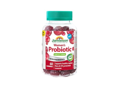 Jamieson probiotiques gummies pour femmes arôme de canneberge, 60 compter - 60 CHA