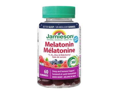 Jamieson Melatonin + Immune Support Gummies - 60 EA
