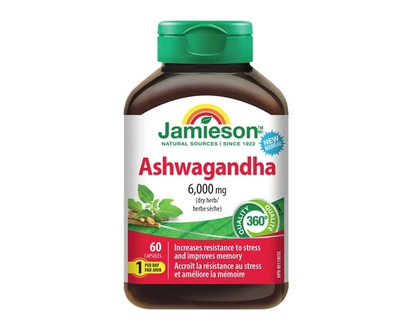 Jamieson Ashwagandha - 60 EA