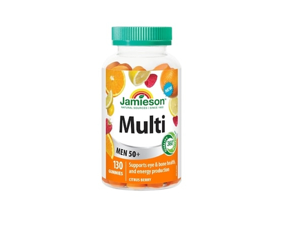 Jamieson Multi gummies pour hommes 50+ - 130.0 EA