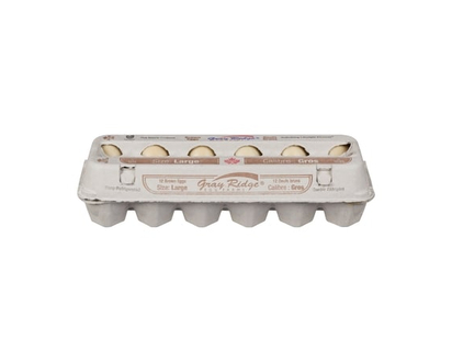 Gray Ridge Grade A Brown Eggs, Large - 12.0 EA