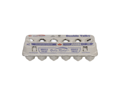 Gray Ridge Grade A Double Yolk White Eggs - 12.0 EA