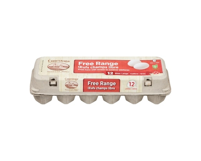 Conestoga Eggs Free Range Size: Large - 12.0 EA