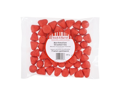 Reddi Bulk Strawberry Marshmallows - 200.0 G