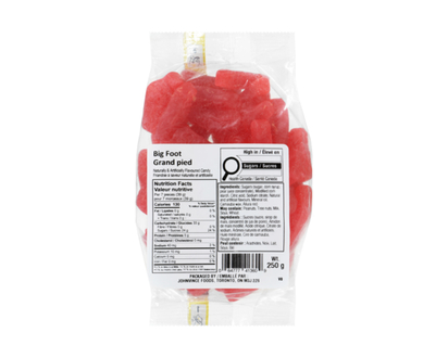 Big Foot Jubes - 250.0 G