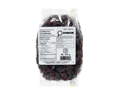 Johnvince Foods Dried Cranberries - 300.0 G