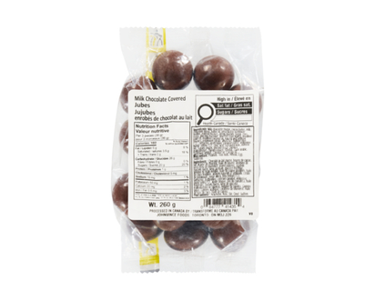 Johnvince Foods Milk Chocolate Jubes - 260.0 G