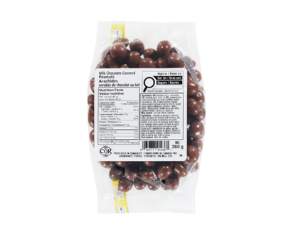 Johnvince Foods Milk Chocolate Covered Peanuts - 260.0 G