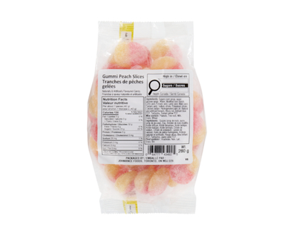 Candy Gummi Peach Slices - 280.0 G