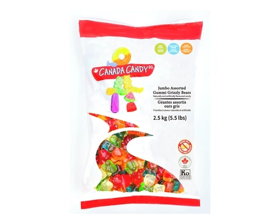 Jumbo Gummi Grizzly Bear - 1.0 EA