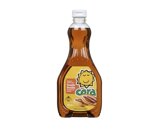Cora Sirop à saveur de vanille - 500.0 ML