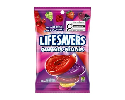 LIFESAVERS Wild Berry Gummy Candy, Bag - 1.0 EA