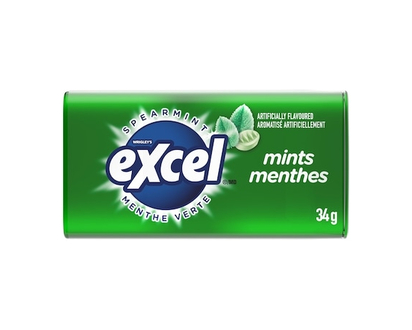 Wrigley’s Menthe verte, menthes - 34.0 G