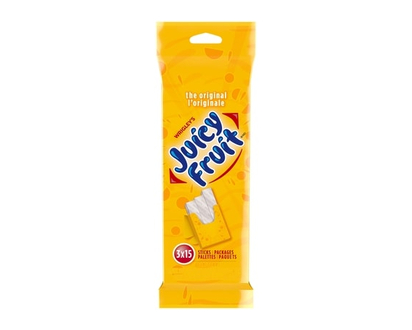 Wrigley's Fruit Flavoured Chewing Gum, 15 Sticks, 3 Pack - 3.0 EA