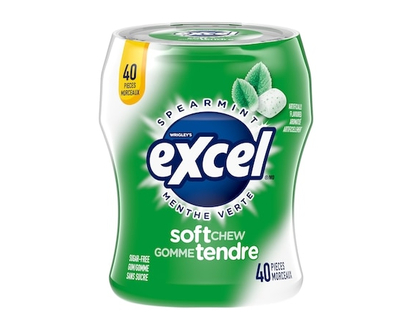 Wrigley’s Menthe verte, gomme tendre sans sucre - 1.0 EA