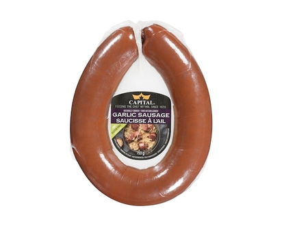 Capital Packers Capital Garlic Sausage - 750.0 G