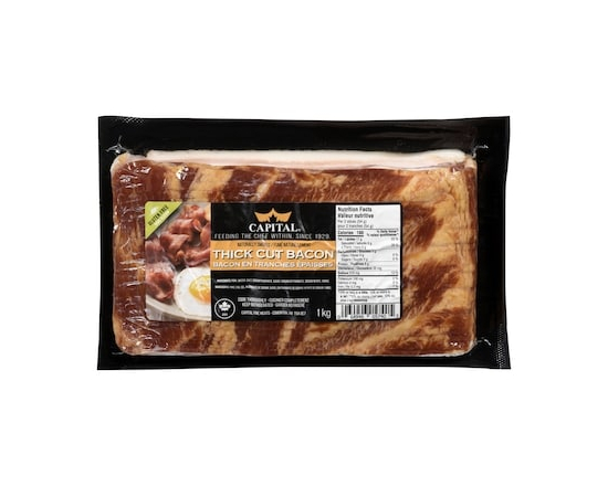 Thick Cut Bacon - 1.0 KG