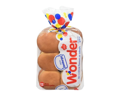Wonder Hamburger Rolls - 672.0 G