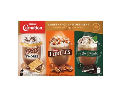 Carnation Variety Pack Hot Chocolate Envelopes - 175.0 G