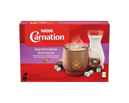 Carnation Marshmallow Hot Chocolate Sachets - 250.0 G