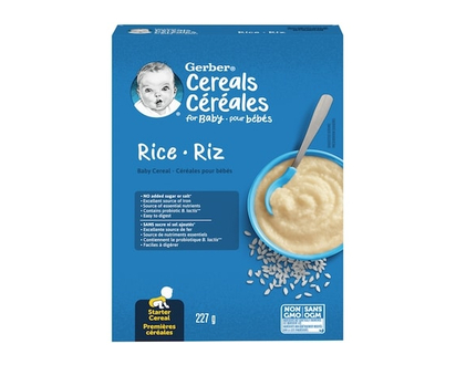 Gerber Stage 1 Rice Baby Cereal - 227 G