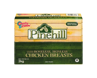 Frozen Boneless Skinless Chicken Breasts - 2.0 KG
