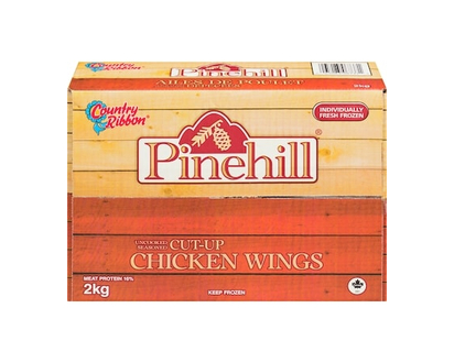 Country Ribbon Chicken Wing Cut Up Frozen 2Kg - 2.0 KG