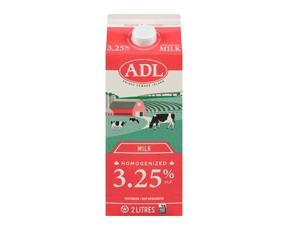 ADL Homogenized Milk - 2.0 L