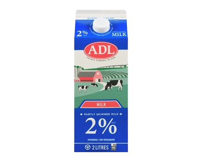 ADL 2% Milk - 2.0 L
