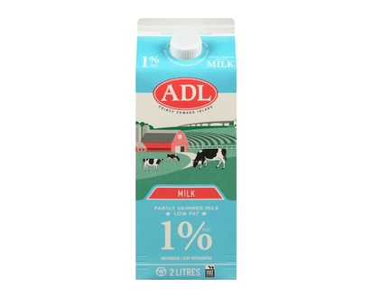 ADL 1% Milk - 2.0 L