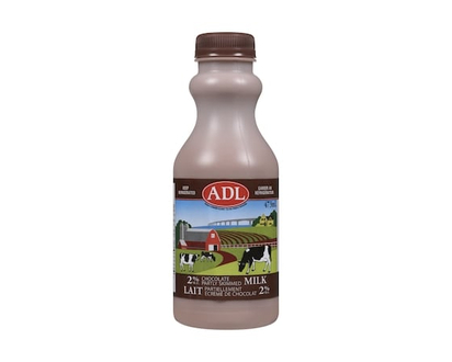 ADL Chocolate Milk, 2% Jug - 473.0 ML