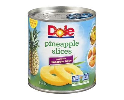 Dole Pineapple Slices in Pineapple Juice - 398.0 ML