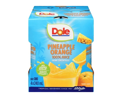 100% Juice Pineapple Orange - 240.0 ML