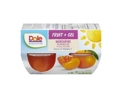Dole Parfait Mandarins in Orange Gel - 123.0 G